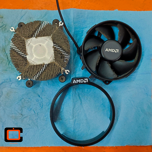 Limpieza a ventilador AMD